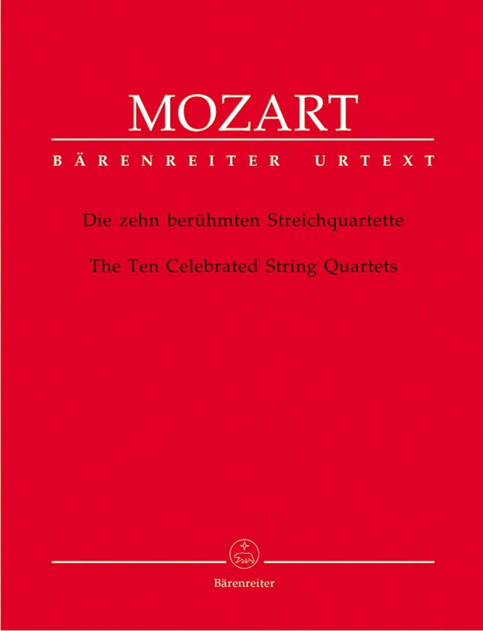 Mozart: The Ten Celebrated String Quartets (Set of Parts)