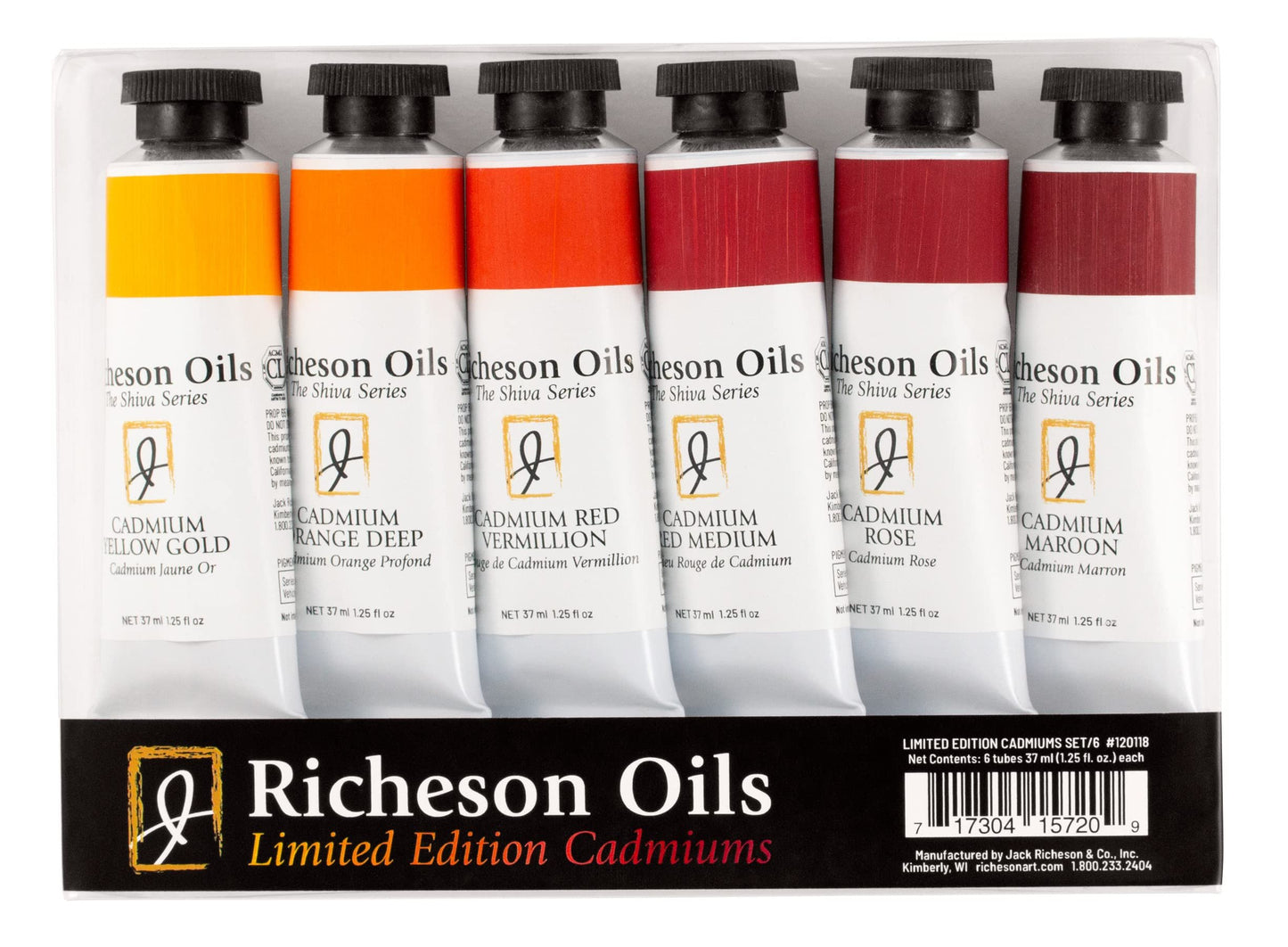 Jack Richeson Limited Edition Cadmiums Set