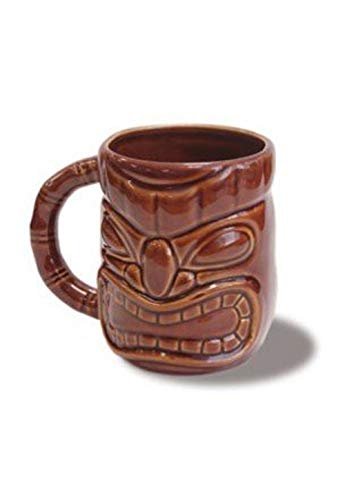 Tiki 12-oz. Mug Dark Brown