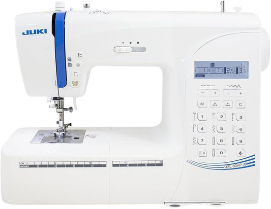 Juki HZL-80HP Sewing Machine with Automatic Needle Threader and Automatic One Step Buttonholing, Comes with a Hard-Shell Carrying Case