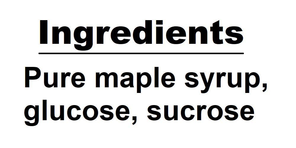 Maple Hard Candies - 3 Lb. Box