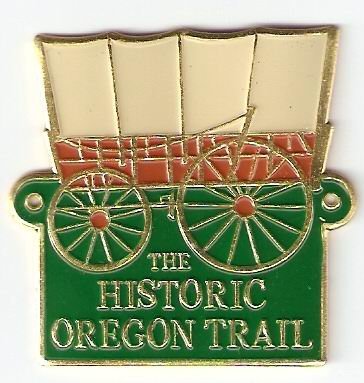 Historic Oregon Trail - Hiking Stick Medallion