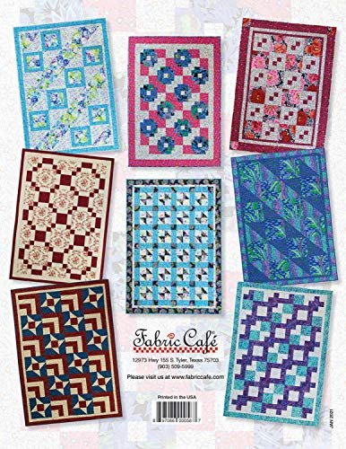 Fabric Cafe 3 Yard Quilts Pattern Book Bundle New 2021