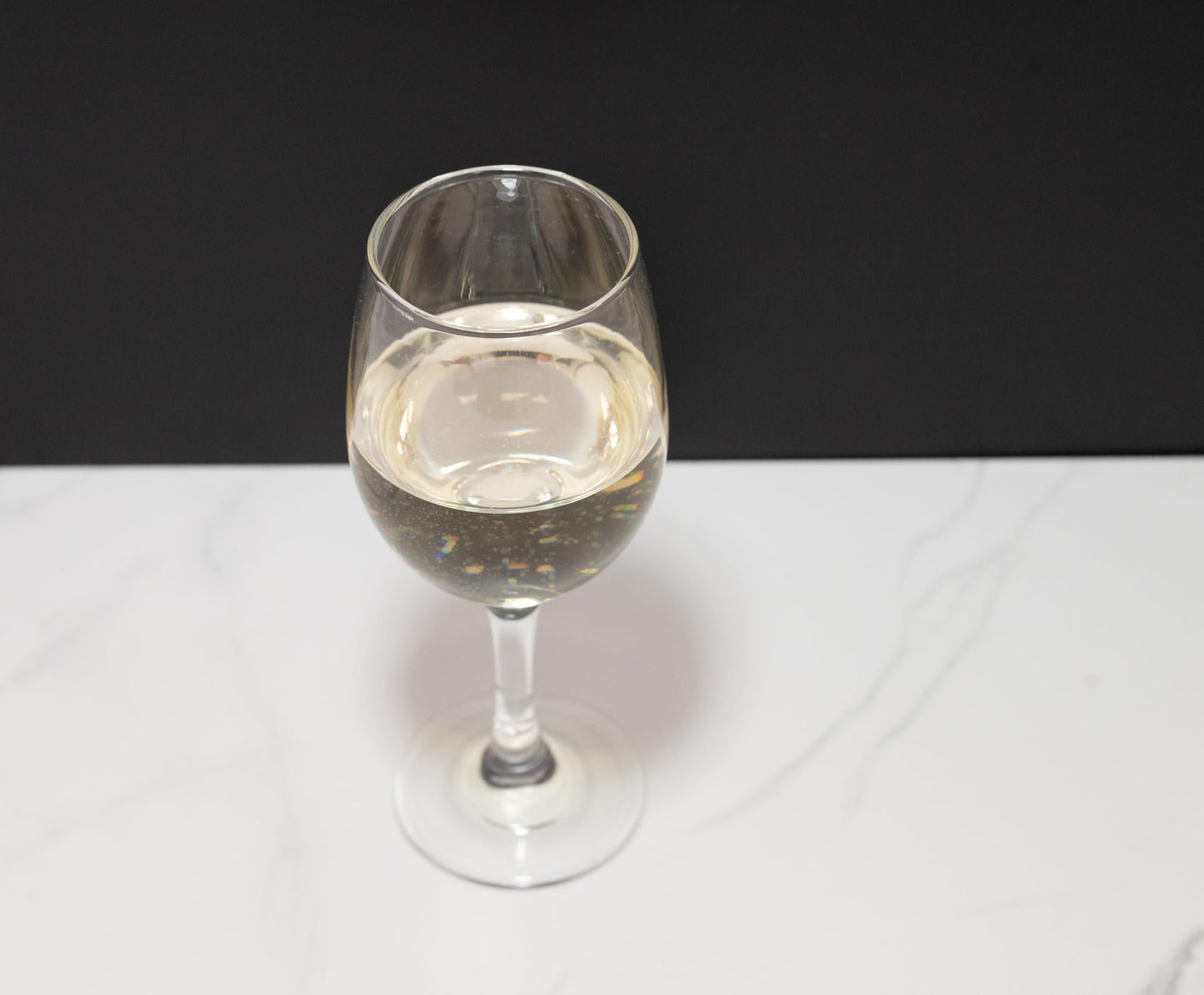 Just Dough It Fake White Wine Glass