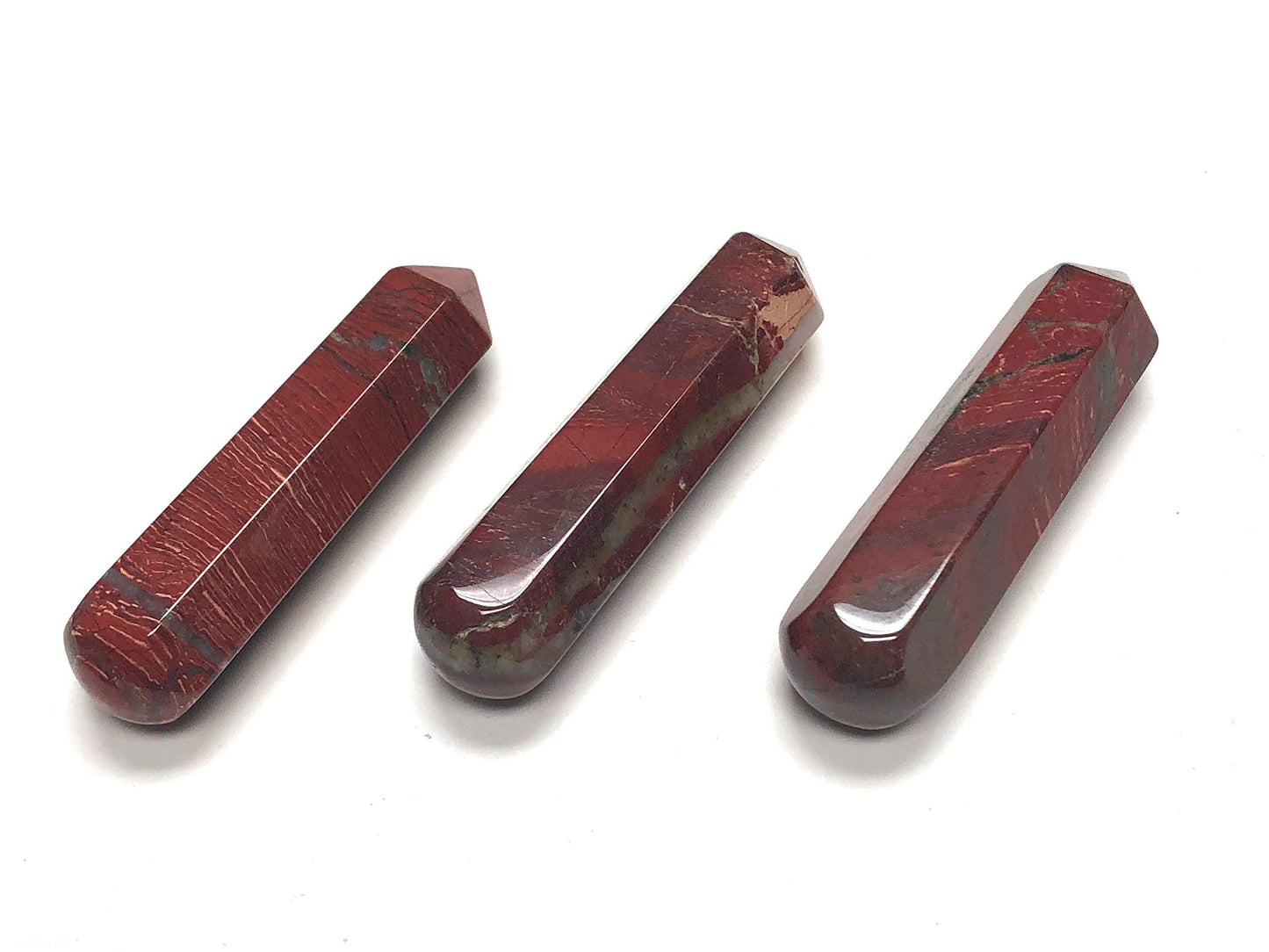 Zentron Crystal Collection: 60MM All Natural Gemstone Crystal 2"+ Wand and Velvet Pouch