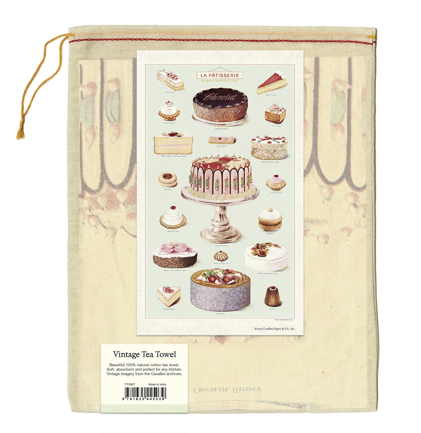 La Patisserie Tea Towel