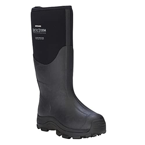 Dryshod Arctic Storm Hi Winter Boot - Men's, Black/Grey, ARS-MH-BK