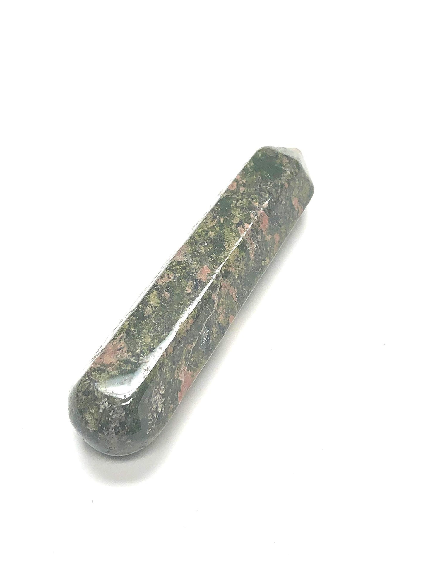 Zentron Crystal Collection: 60MM All Natural Gemstone Crystal 2"+ Wand and Velvet Pouch