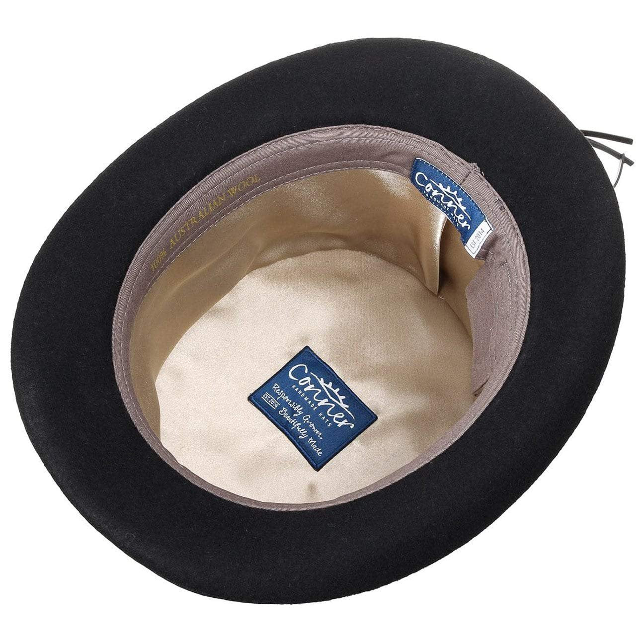 Wool Steampunk Top Hat by Conner Hats