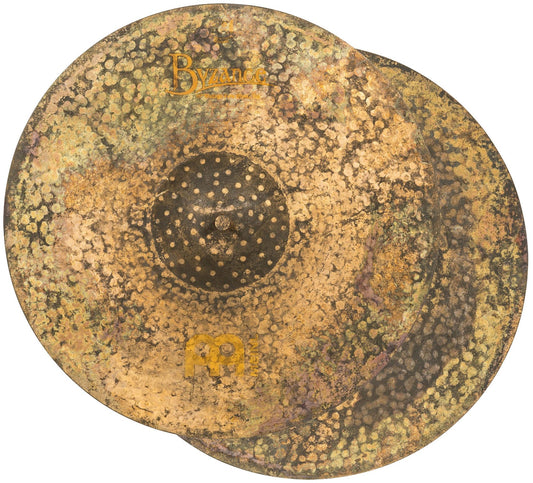 Meinl Cymbals B16EDMTH Byzance Extra Dry 16-Inch Medium Thin Hi Hat Cymbal Pair (VIDEO)