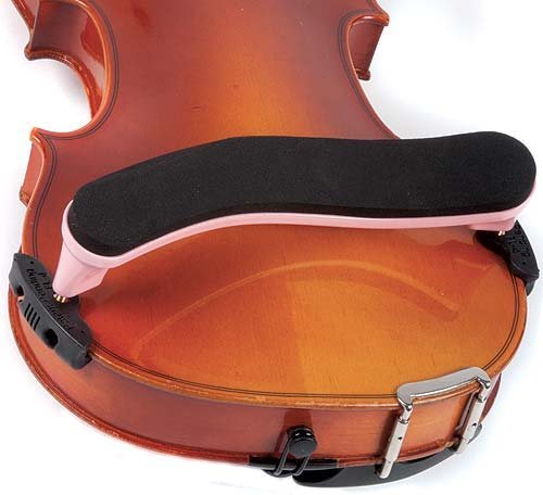 Everest ES2LPI ES Series Violin Adjustable Shoulder Rest 3/4-1/2 - Light Pink