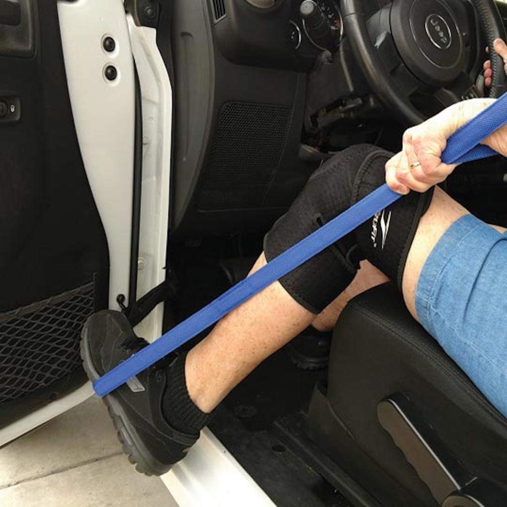 ArcMate Leg Lifter Deluxe, Flexible Mobility Aid Helps with Hip to Foot Positioning When Laying in Bed or Sitting in Chair, Foot and Wrist Loops, Stores Easily, 26" Long (15521-02-FBA)