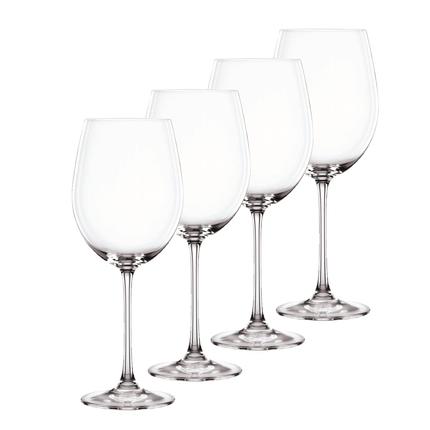 Nachtmann Vivendi 25 Oz Bordeaux Glasses (Set of 4) - Crystal Wine Glasses for Red & White Wine, Long-Stemmed Glassware - Dishwasher Safe, Break-Resistant Wine Glass Set for Home, Parties, Gifting