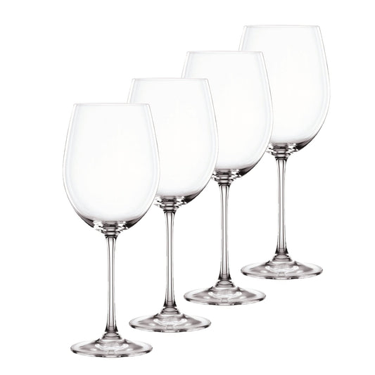 Nachtmann Vivendi 25 Oz Bordeaux Glasses (Set of 4) - Crystal Wine Glasses for Red & White Wine, Long-Stemmed Glassware - Dishwasher Safe, Break-Resistant Wine Glass Set for Home, Parties, Gifting