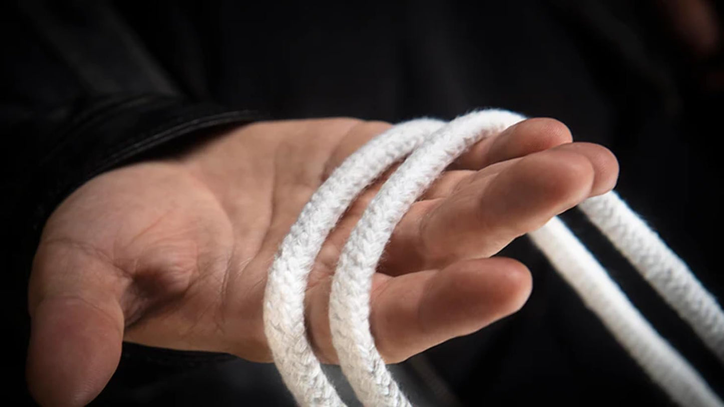Ultra White Rope 50 ft. (CORELESS) by Murphy's Magic Supplies - Trick