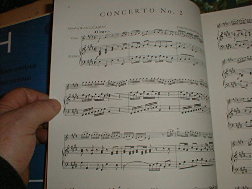 Bach, J.S. - Concerto No. 2 in E Major BWV 1042 for Violin and Piano - by Galamian - International