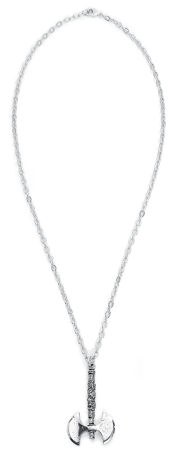 Alchemy Gothic P11 Double Axe Pendant