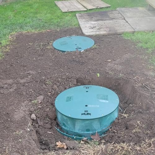 Polylok 24" x 12" Septic Tank Riser w/Round Walls