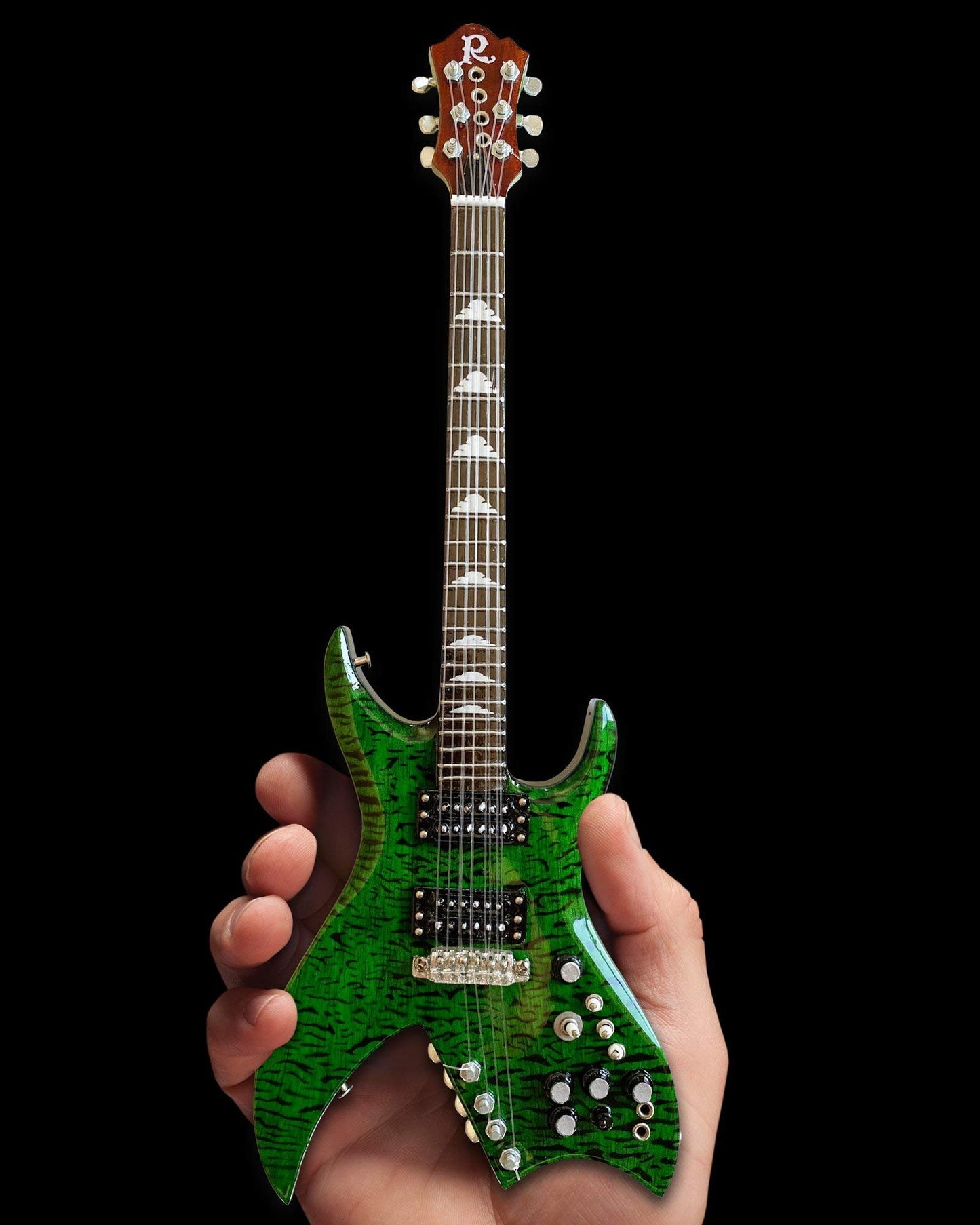 Axe Heaven Mini Guitar Slash Collectible Guitar B.C. Rich Bich 1:4 Scale Replica