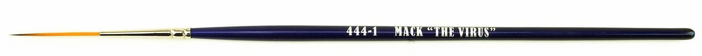 Set of 3 Size 0-2 Series 444 The Virus Scrolling Script Pinstriping Brush with Specially Blended Golden Taklon