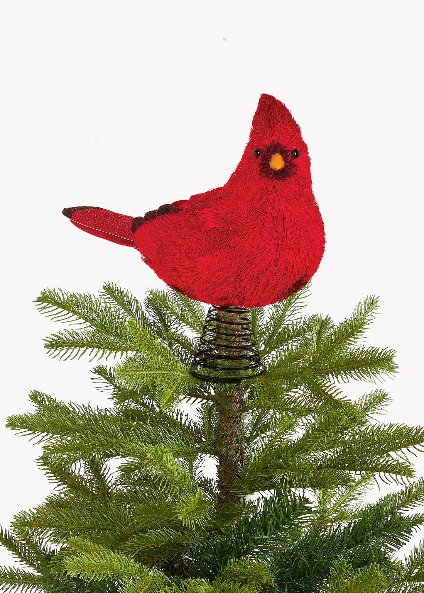 Abbott Collection Large Cardinal Tree Topper, Red (15")