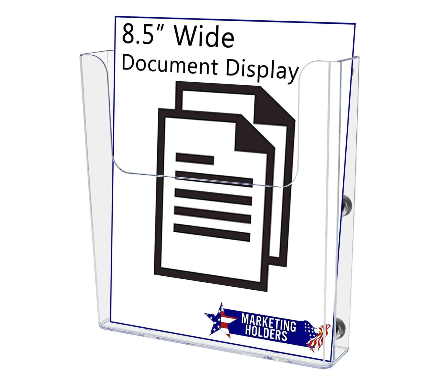 Marketing Holders Magazine Display Periodical Journal Newsletter Graphics Document Organizer Stand Letter Size