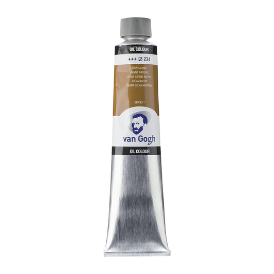 Van Gogh Oil Color Paint, 200ml Tube, Raw Sienna 234