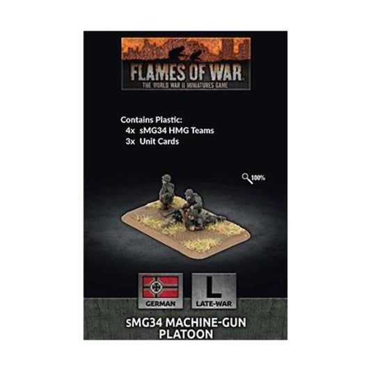 Flames of War: Late War: German: MG34 Machine-Gun Platoon (GE784)
