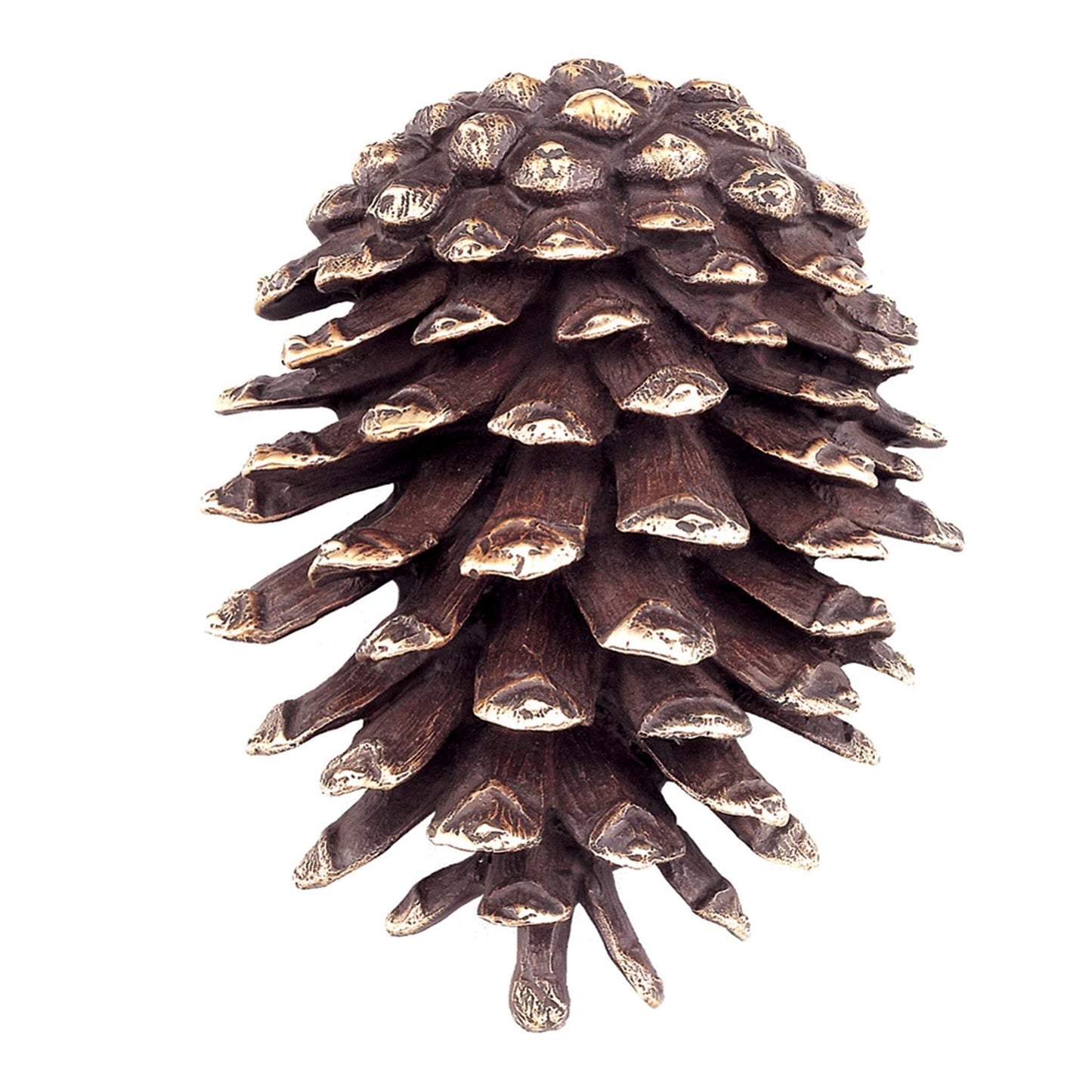 SPI Home Solid Brass Pinecone Doorknocker 7 Inches High