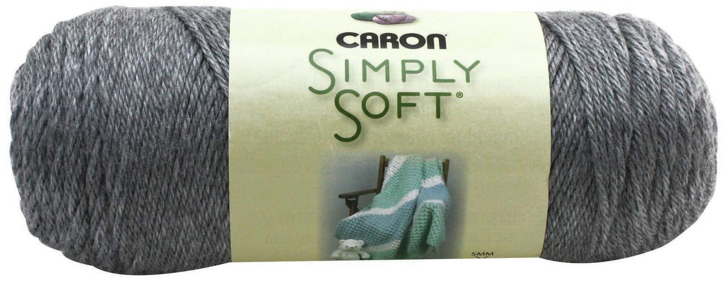 Simply Soft Heather Yarn H9700H 5-Ounce/250-Yard Skein of Yarn