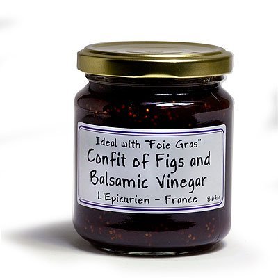 L'Epicurien Confit of Figs and Balsamic Vinegar - 8.64 oz