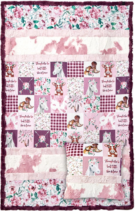 Howdy, Darlin' Quilt Kit with Cuddle by Shannon