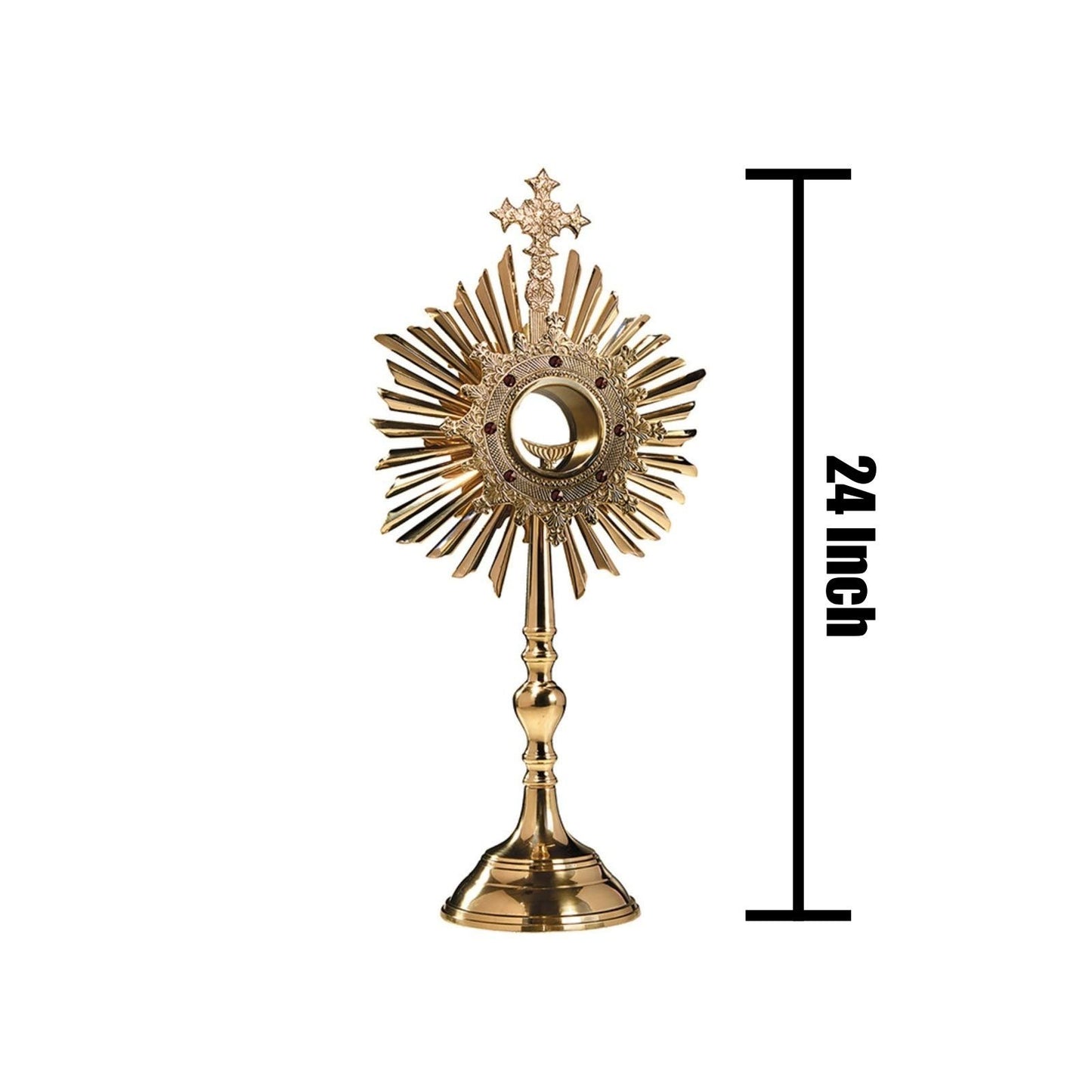 Cross Monstrance with Luna