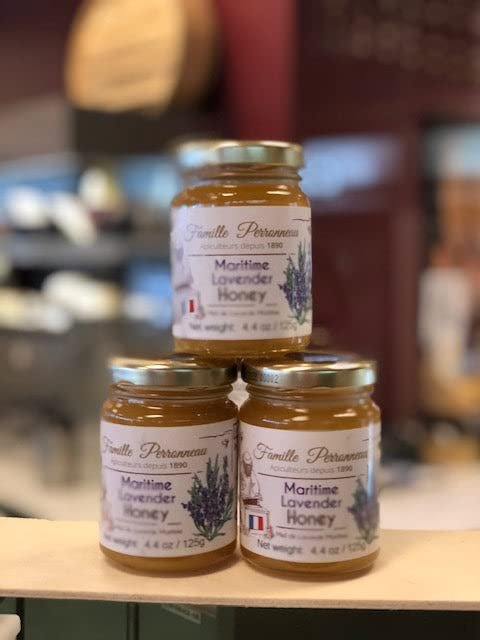 La Famille Perronneau, French Maritime Lavender Honey (Miel de Lavande Maritime), 4.4 oz, Imported