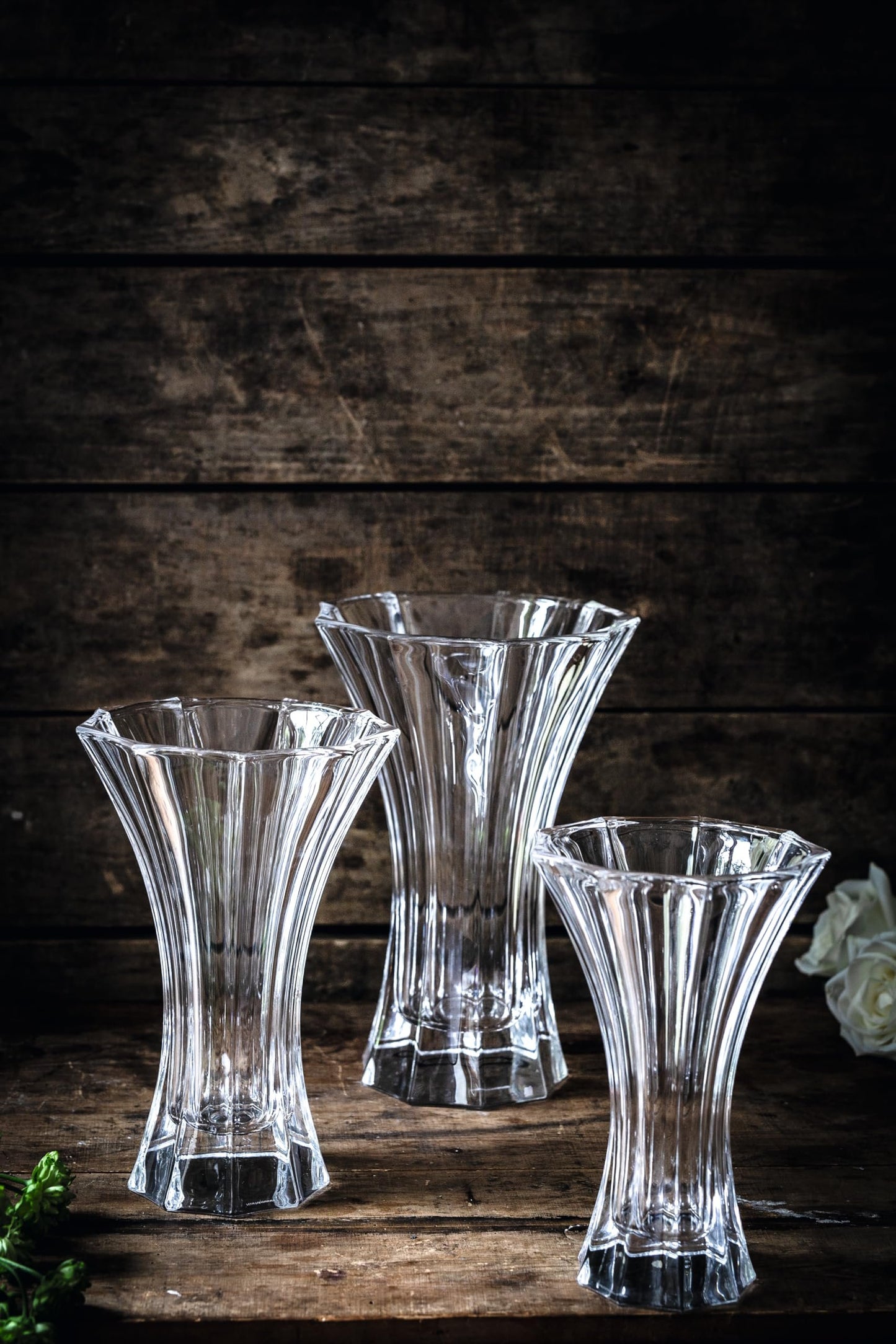 Spiegelau & Nachtmann Vase, Crystal Glass, Saphier