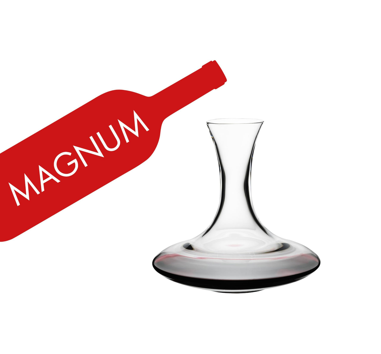 RIEDEL Ultra Magnum Decanter - Crystal Glass - 50,721oz (full) - 1 Piece - 2400/13 - Handmade Decanter - Carafe