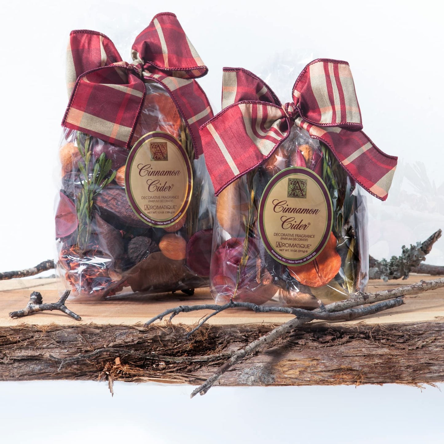 Aromatique Cinnamon Cider Potpourri Decorative Fragrance Standard Bag 8 Ounce