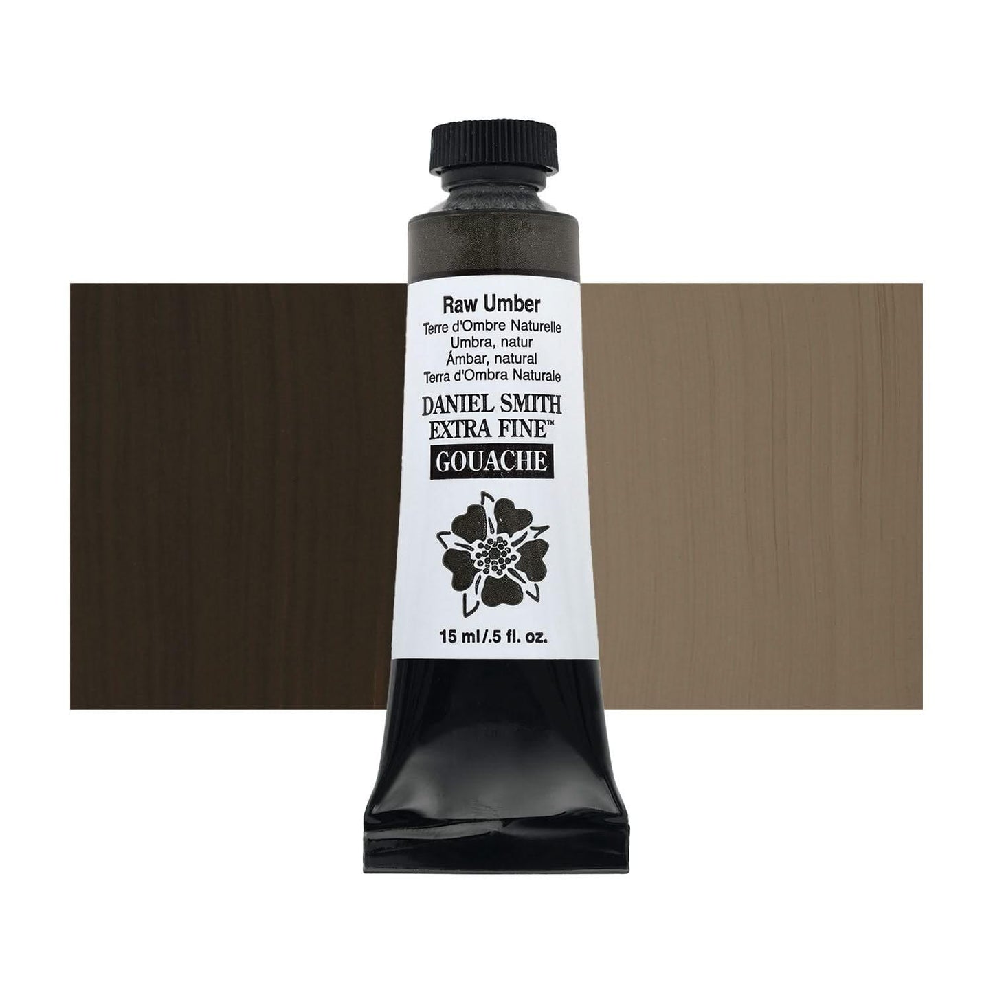 DANIEL SMITH Extra Fine Gouache - Raw Umber, 15 ml (0.5 oz)