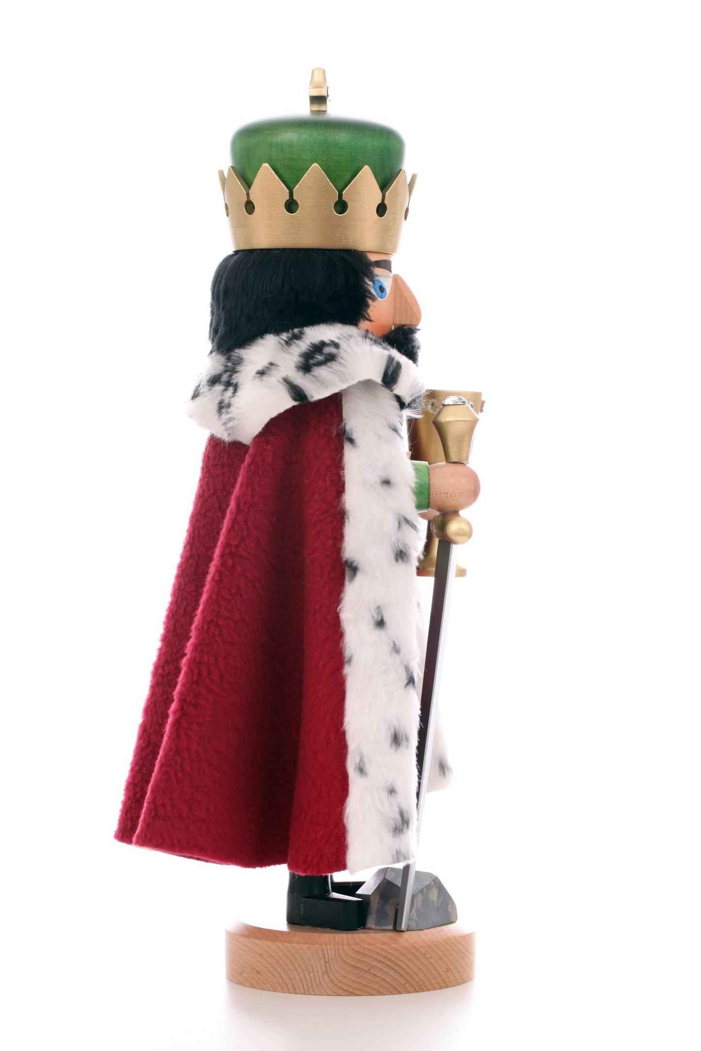 Christian Ulbricht Nutcracker - King Arthur lasiert - 40 cm / 15.7 inch