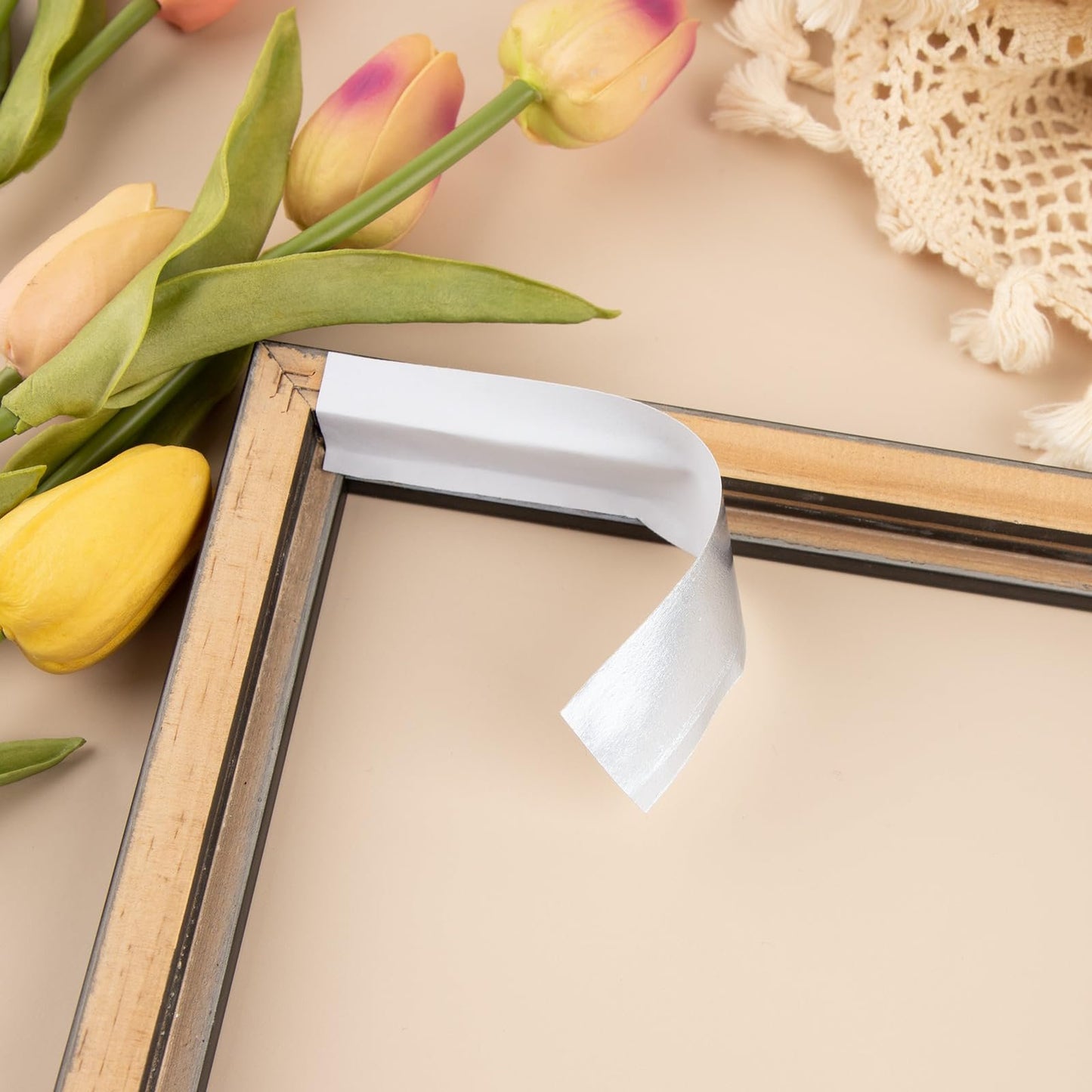 Lineco, Archival Self-Adhesive Frame Sealing Tape, Acid-Free, Non-Yellowing Tape for Sealing Frame Backing, DIY