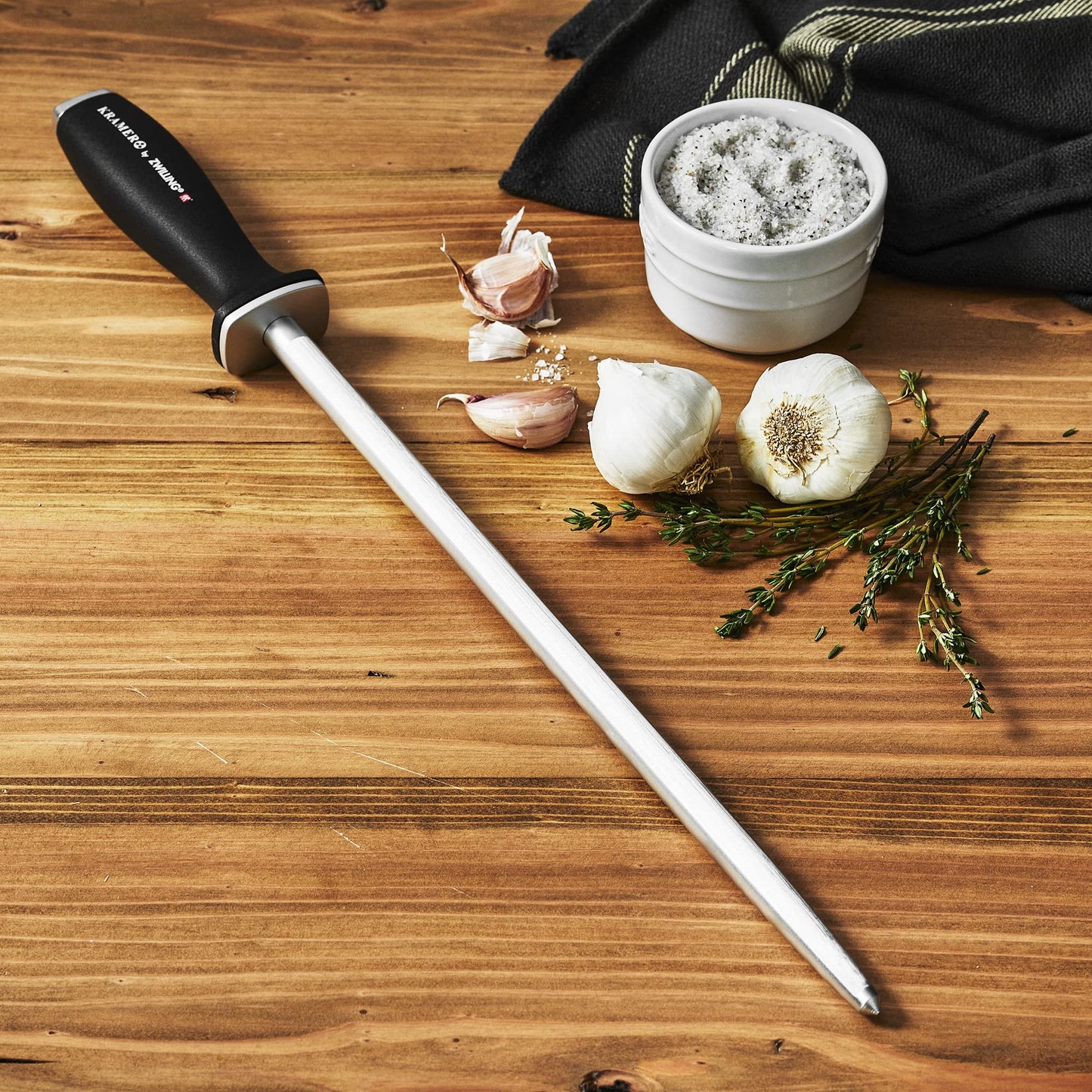 KRAMER by ZWILLING 12-inch Double Cut Honing Steel