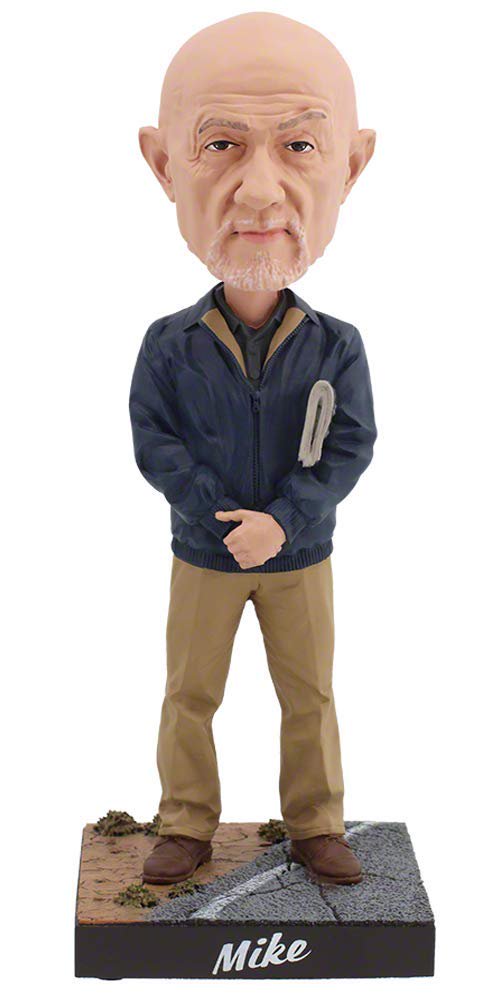 Royal Bobbles Better Call Saul Mike Ehrmantraut Collectible Bobblehead Statue