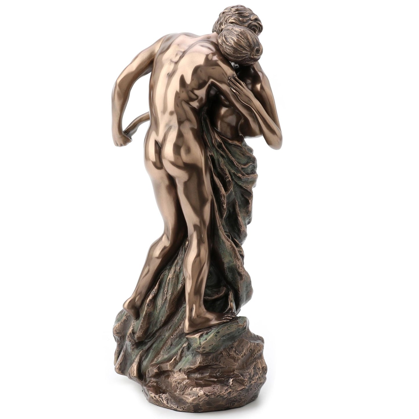 Veronese Design 11 Inch The Waltz Nude Lovers Cold Cast Resin Bronze Finish Statue Camille Claudel Replica