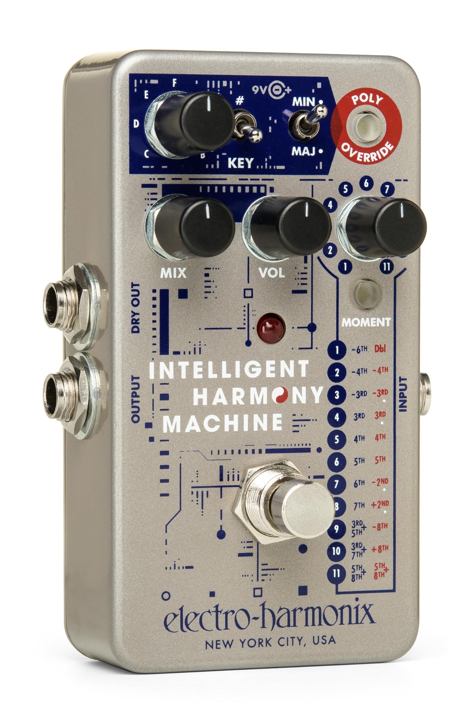 Electro-Harmonix Intelligent Harmony Machine Harmonizer & Pitch Shifter Pedal