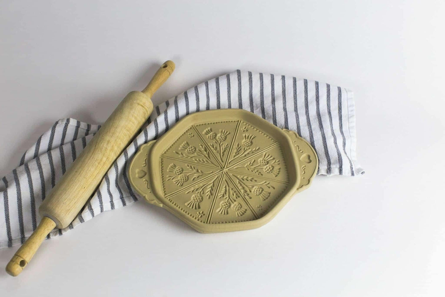 Brown Bag Thistle Shortbread Cookie Pan, USA made