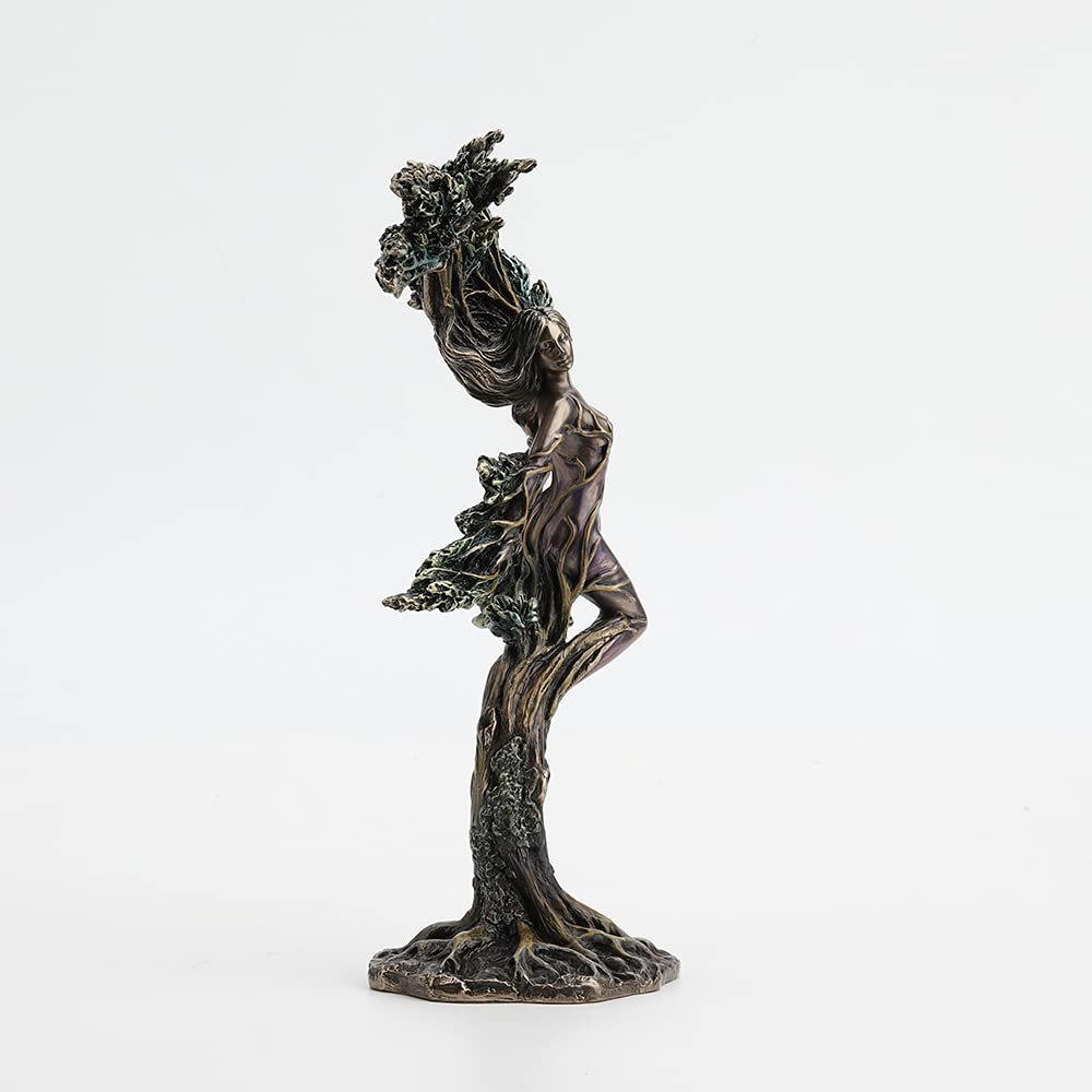 Veronese Design 9 7/8 Inch Nature Spirit Dancer Forest Nymph Resin Home Decor Statue Bronze Finish