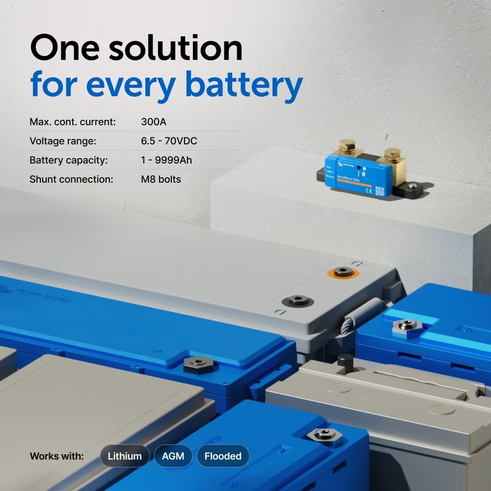 Victron Energy SmartShunt IP65 Battery Monitor (Bluetooth)