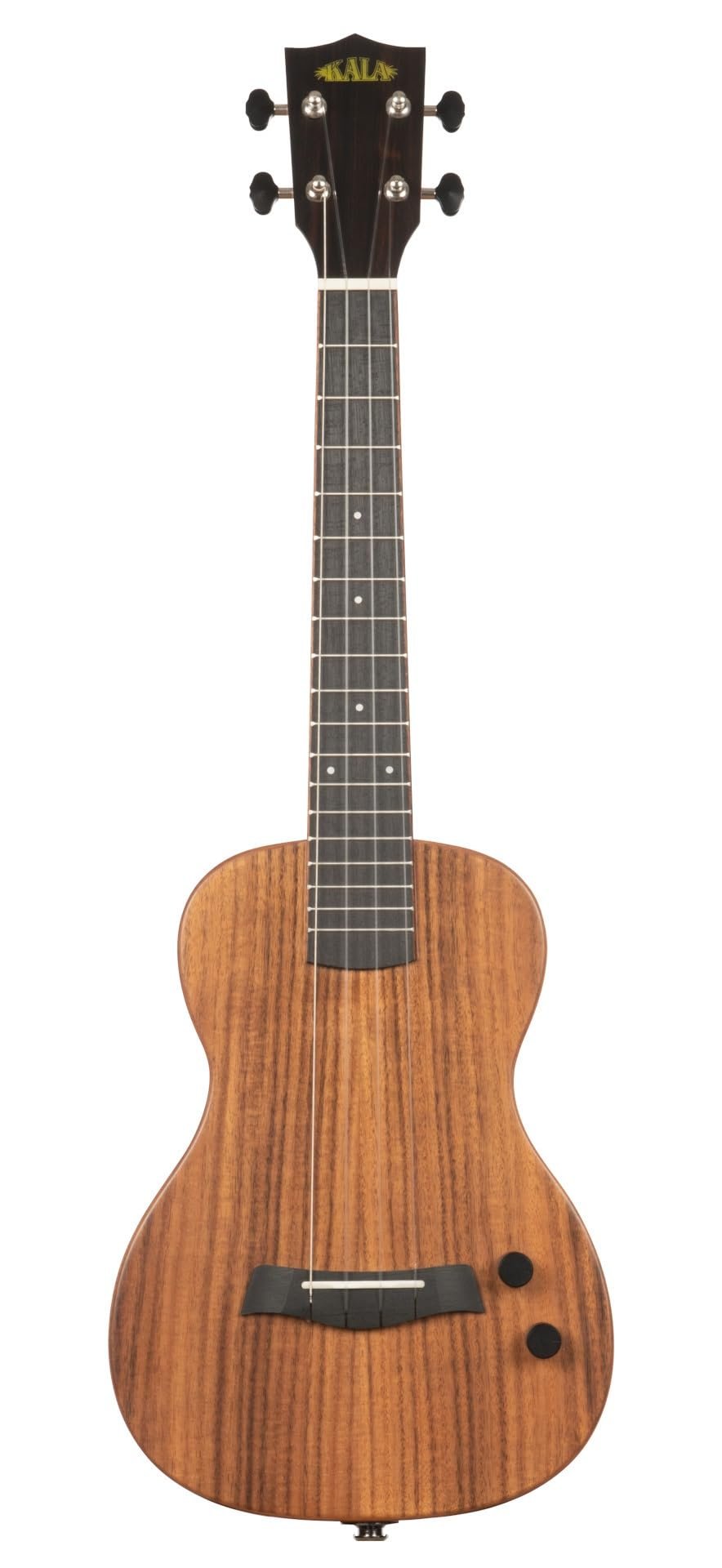 Kala Brand Music Co., 4-String Ukulele, Natural, Tenor (KA-SB-ACA-T_W/Bag)