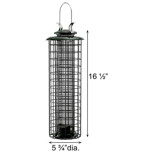 Woodlink Caged Screen Tube Bird Feeder