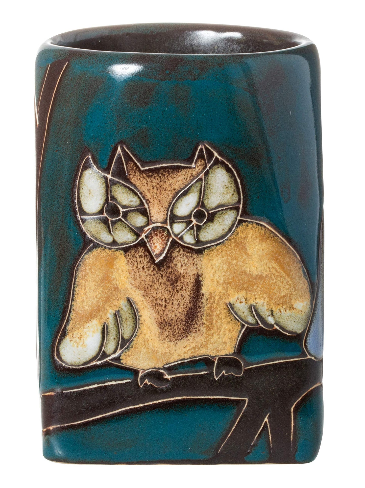 Mara Stoneware Owls 16oz Handcrafted Mug